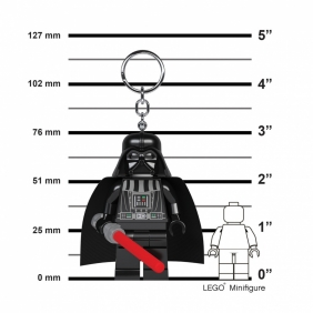 LEGO, Brelok do kluczy z latarką - Star Wars Darth Vader z mieczem świetlnym